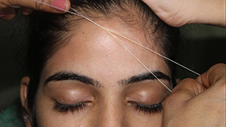 Forehead Threading